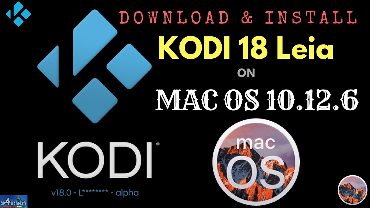 kodi install for mac